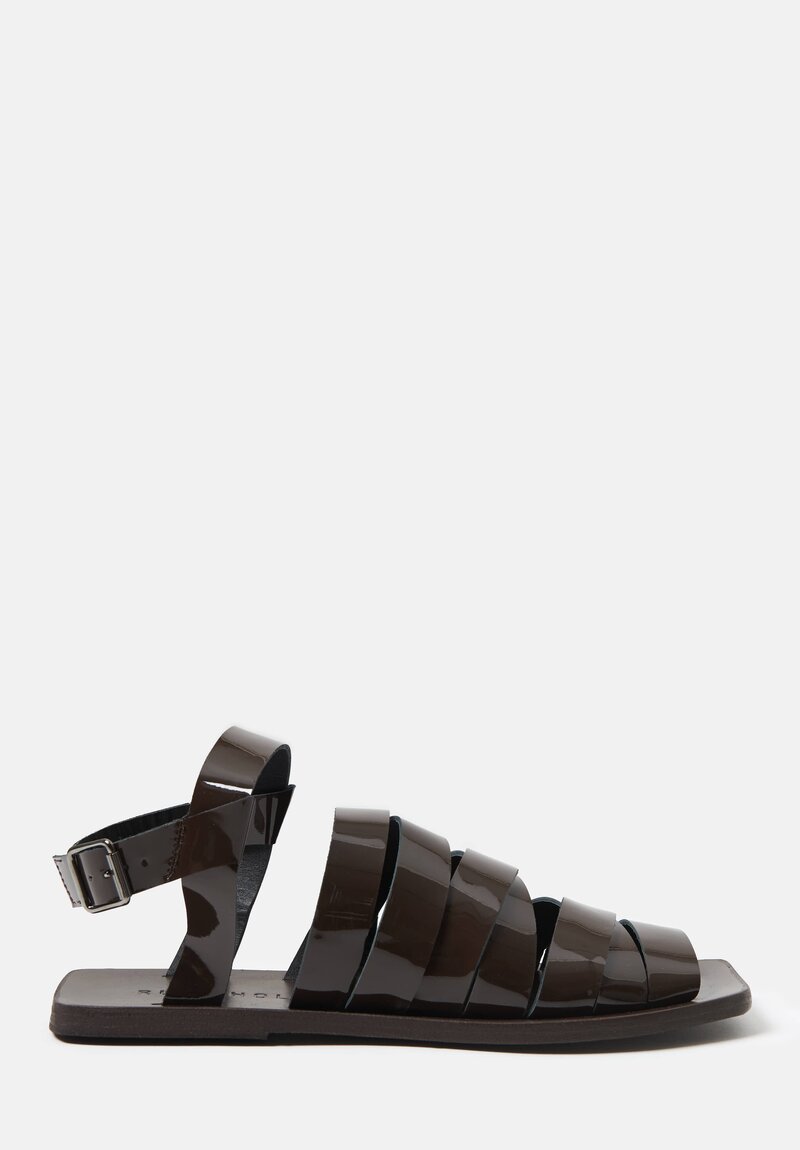 Rundholz Patent Leather Sandals	