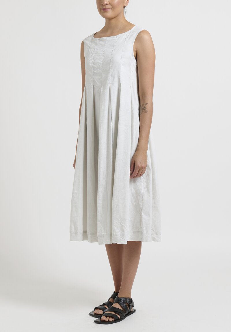 Rundholz Pleated Dress in Poire White | Santa Fe Dry Goods . Workshop ...