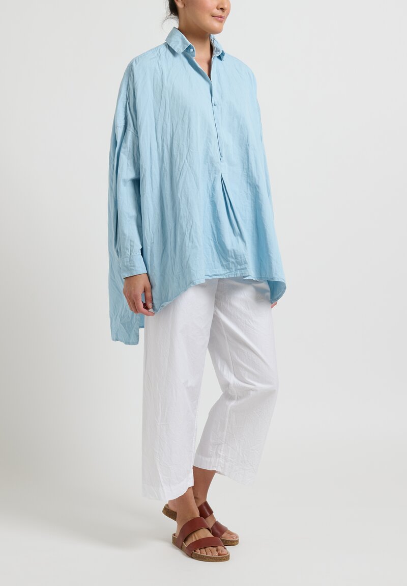 Daniela Gregis Washed Cotton Chambray More Top	