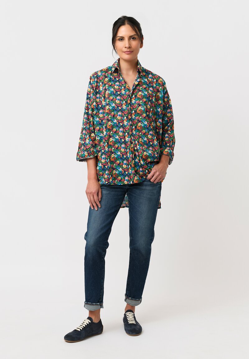 Daniela Gregis Washed Cotton Fratello Top	