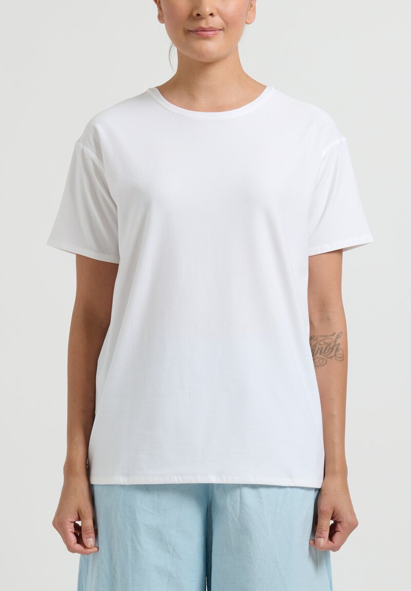 Daniela Gregis Cotton Maglietta Uomo T-Shirt in White