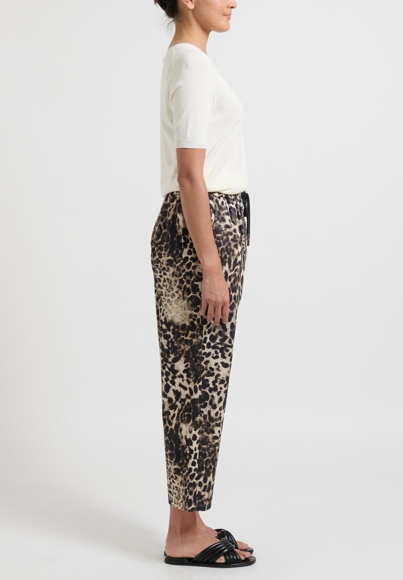 Antonio Marras ''Ortensia'' Pants in Leopard Print	
