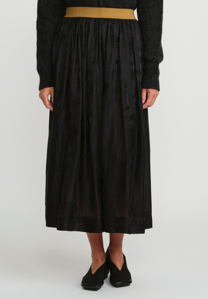 Uma Wang Odette Gillian Skirt in Black	
