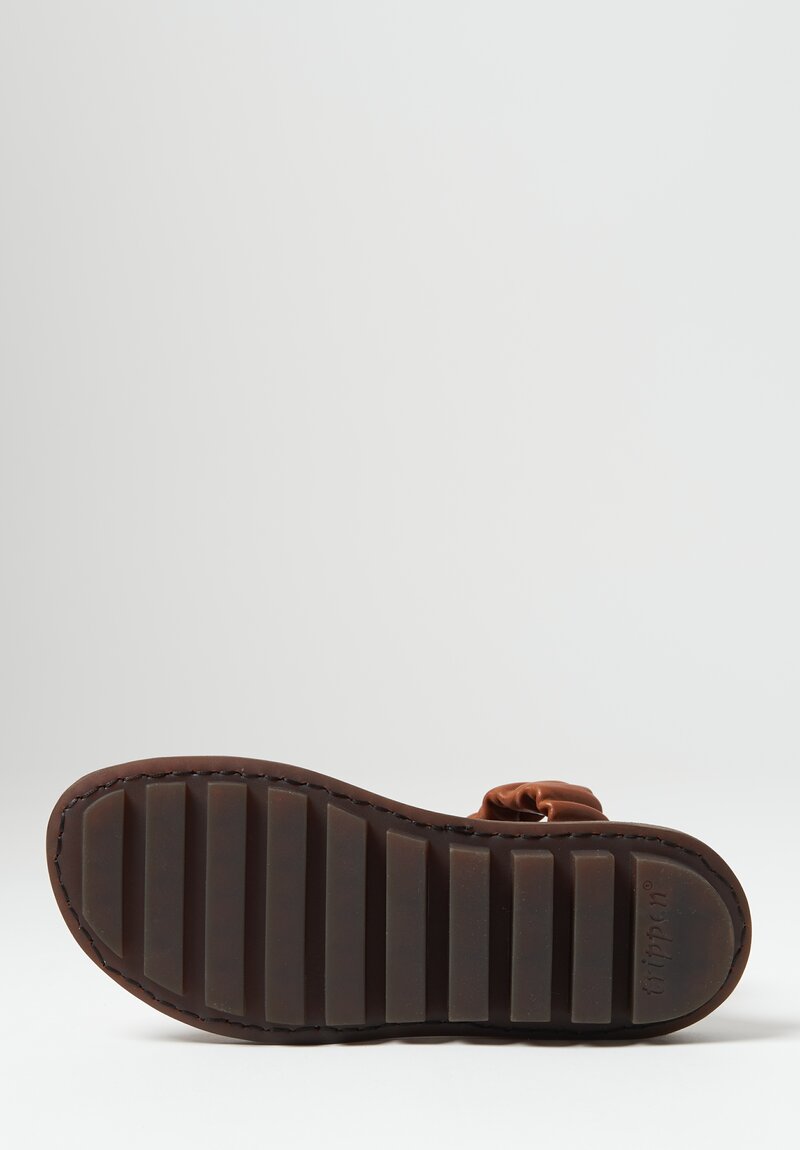 Trippen Synchron Sandal in Brown	