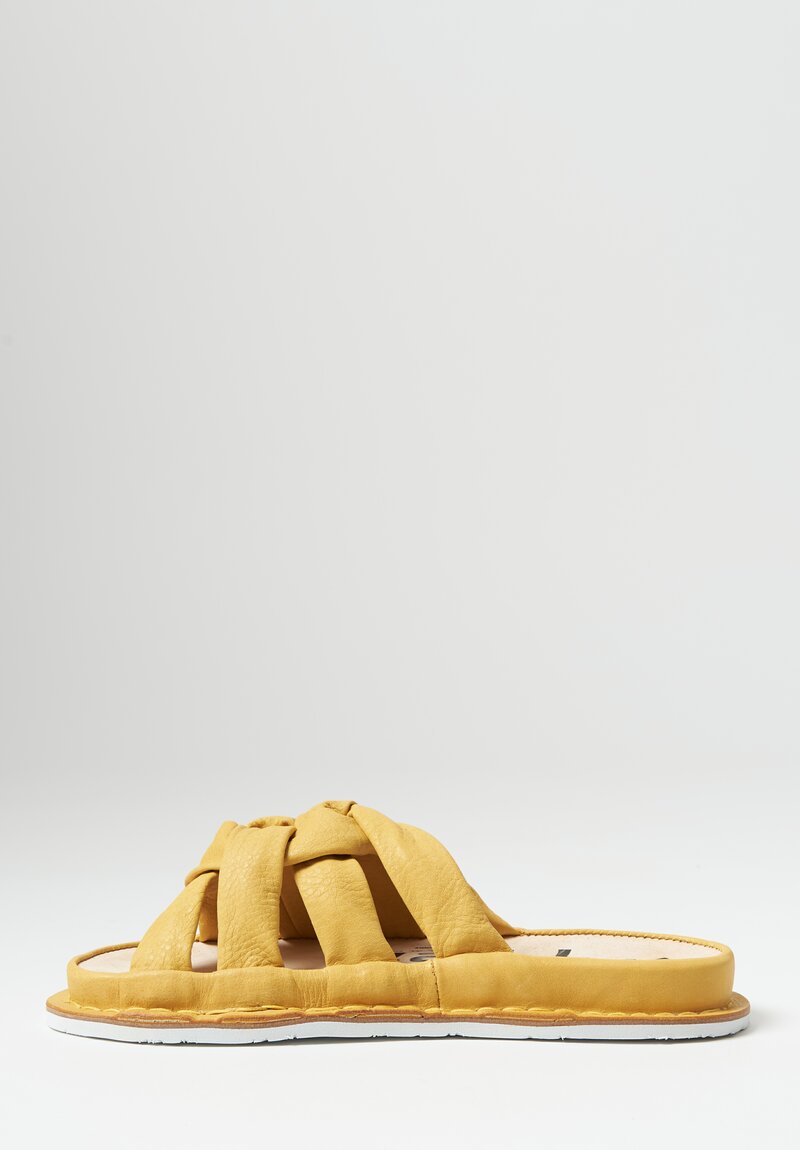 Trippen Knotty Sandal in Yellow	