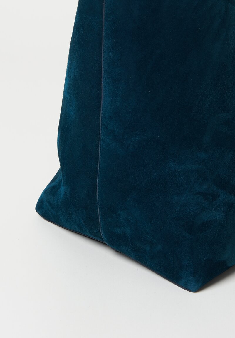 The Row Large North/South Park Tote Sea Moss Green	