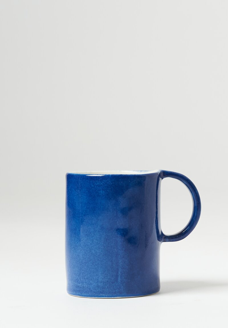 Stamperia Bertozzi Handmade Mug Blue Bianca	
