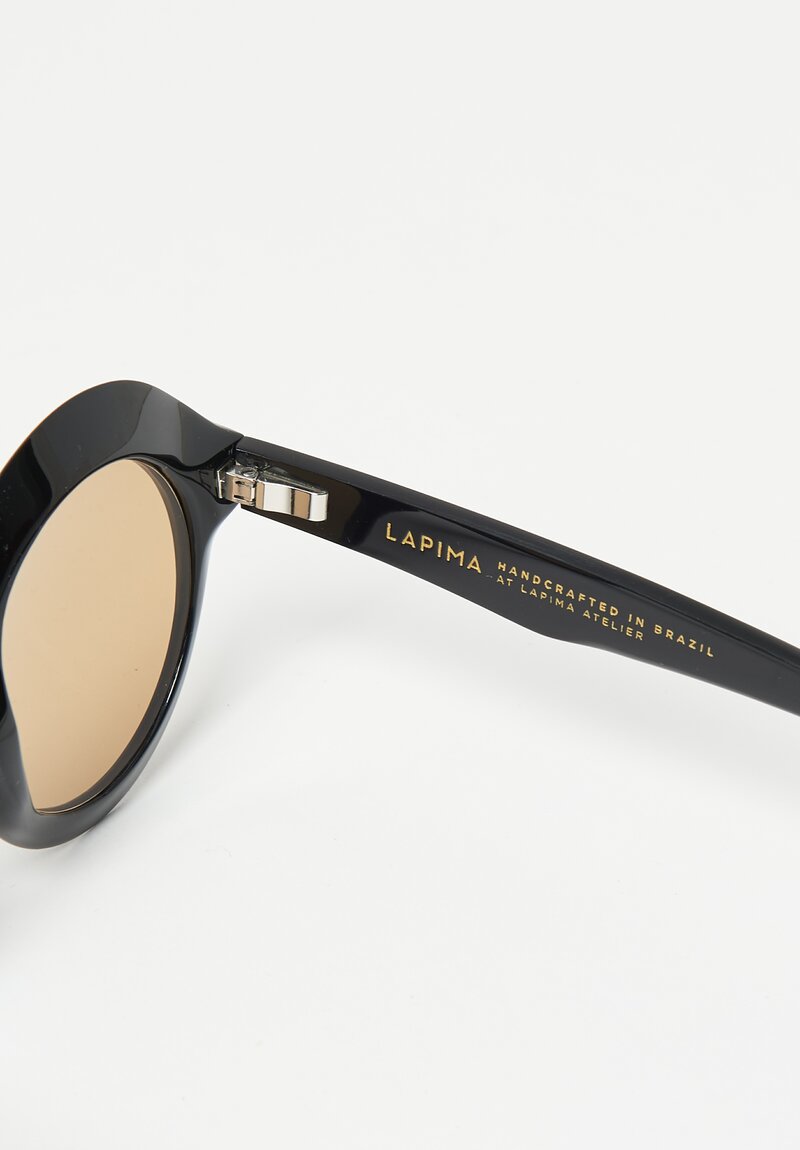 Lapima Mia Sunglasses Natural Black Vintage	