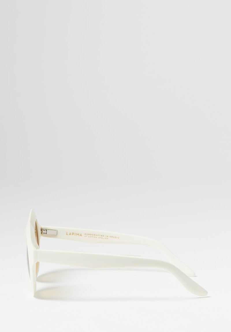 Lapima Mia Sunglasses Natural White Vintage	