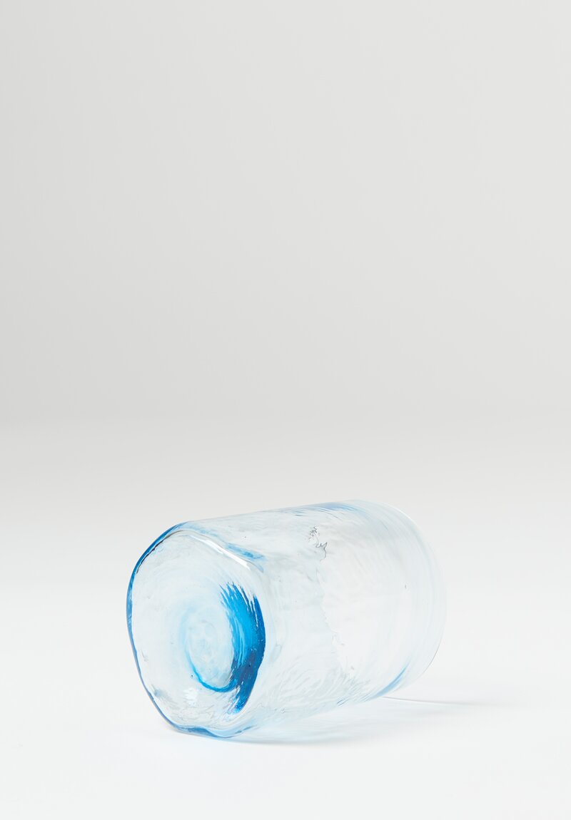 Studio Xaquixe Medium Handblown Glass in Turquoise	