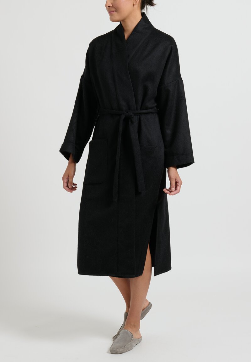 Alonpi Cashmere Eloi Coat in Black