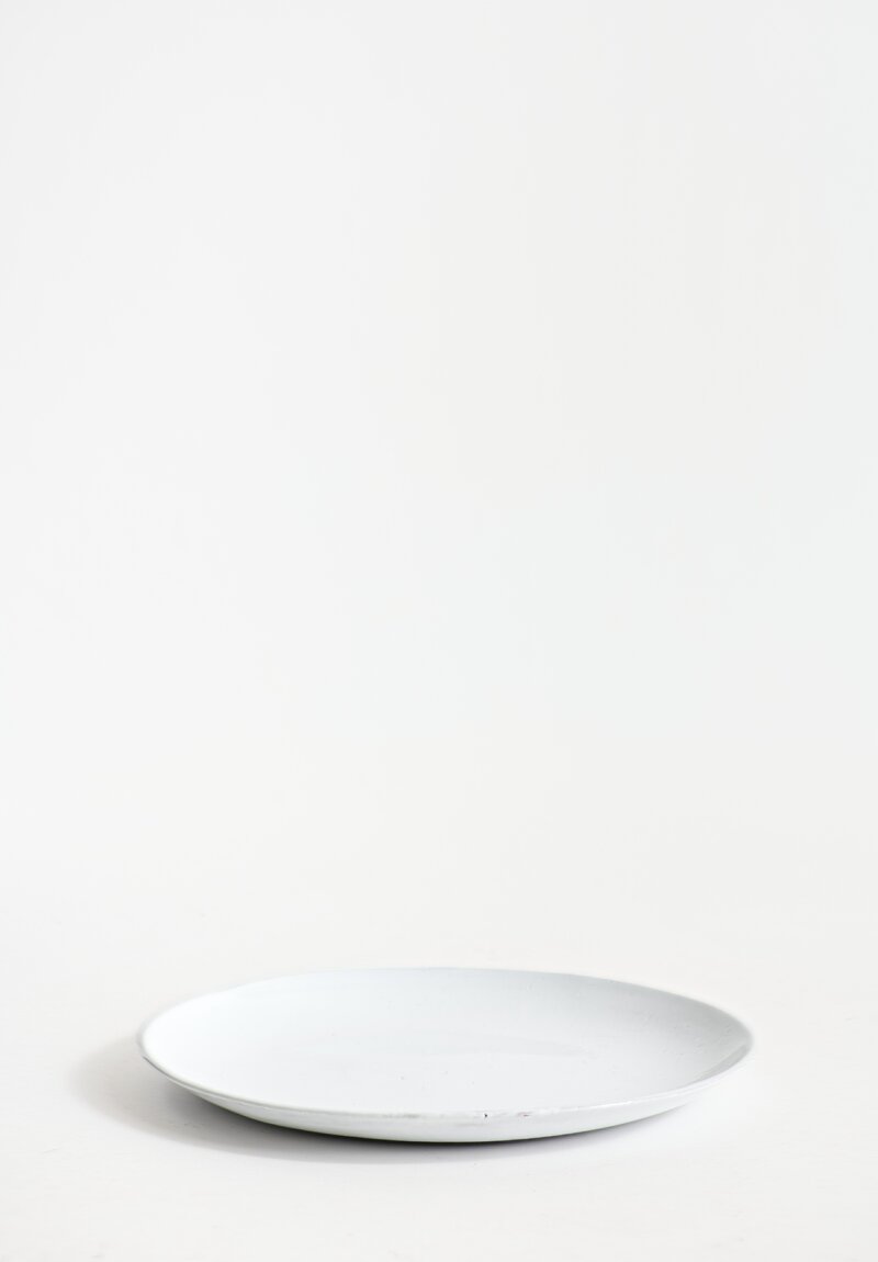 Astier de Villatte Rien Dinner Plate in White	