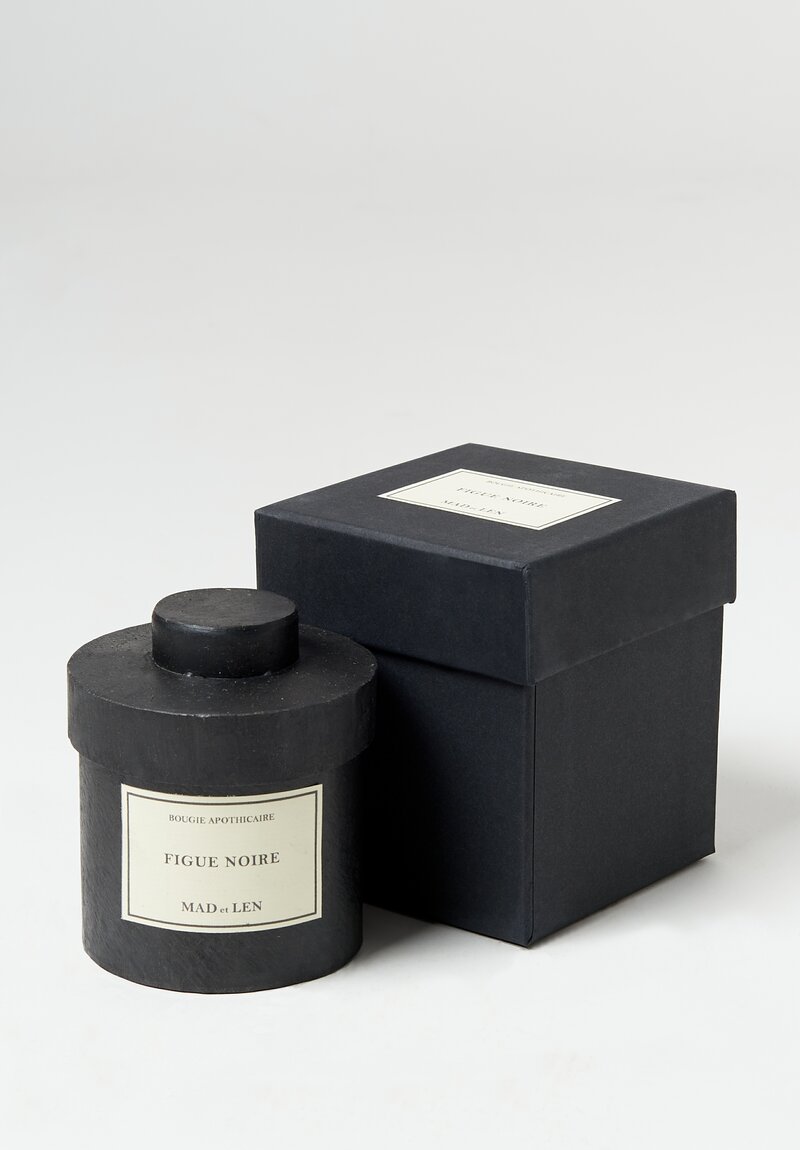 Mad et Len Handmade Apothicaire Candle in Figue Noire	