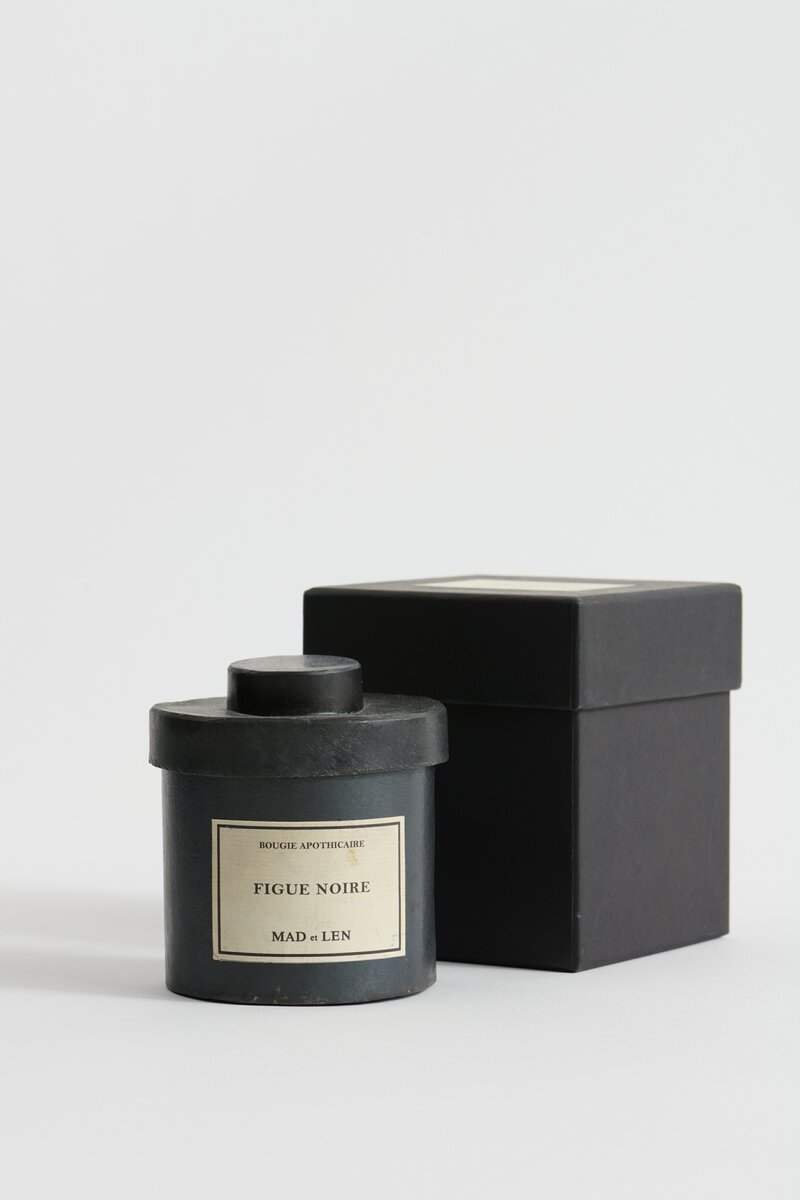 Mad et Len Handmade Apothicaire Candle in Figue Noire	