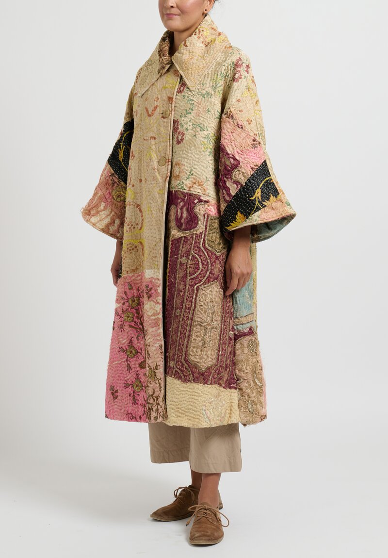 By Walid Antique Silk Wool Eccliesiastical Opera Coat	