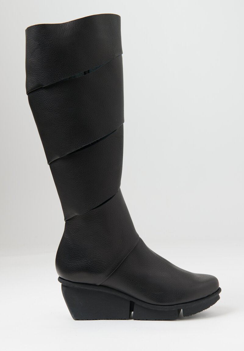 Trippen Curious Tall Boot in Black	