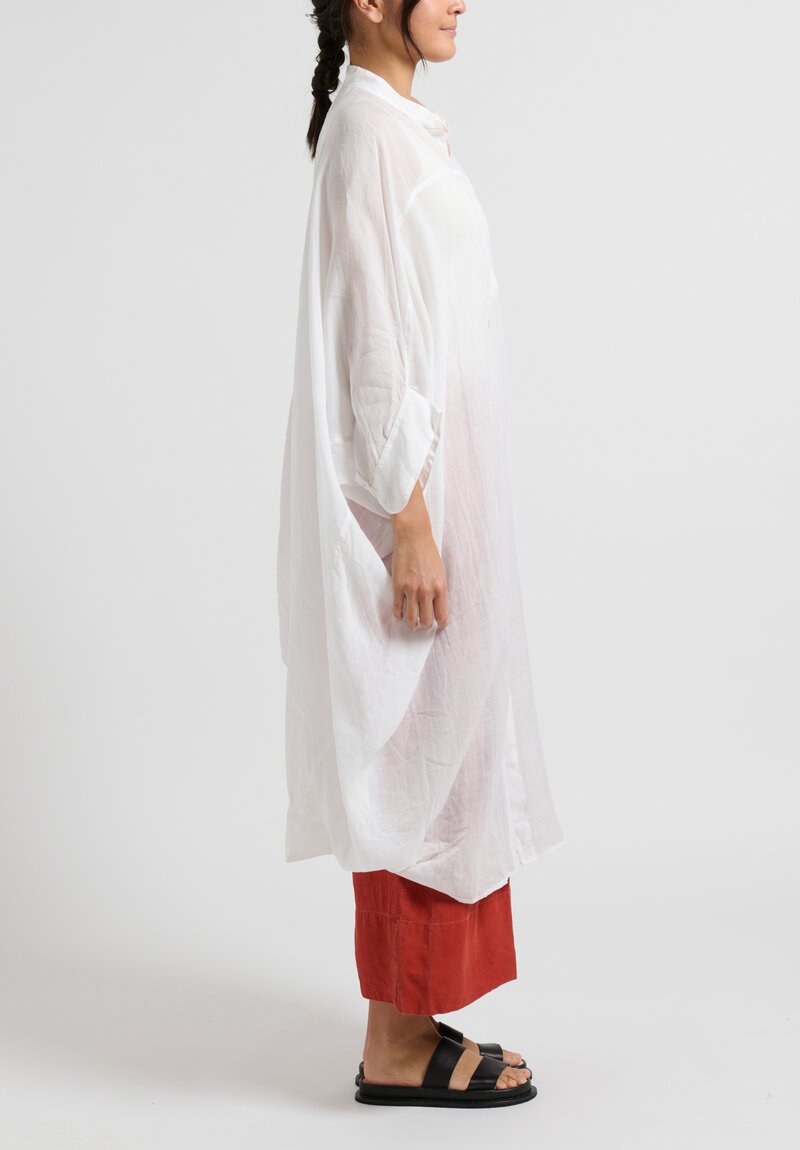 Gilda Midani Solid Dyed Linen Square Dress	