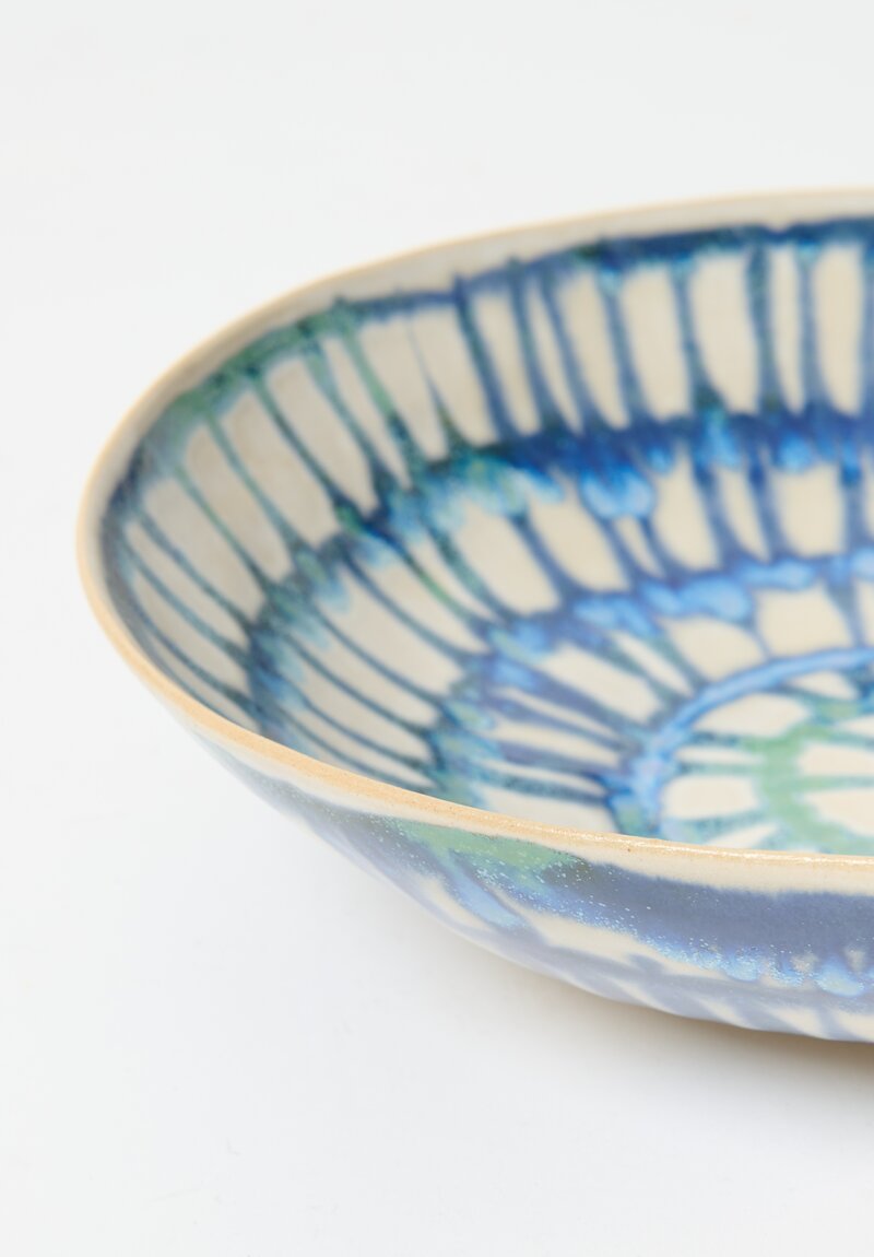 Laurie Goldstein Ceramic Patterned Serving Bowl	