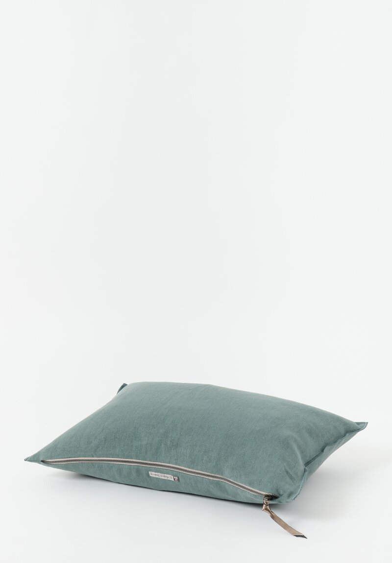 Maison de Vacances Stone Washed Linen Pillow Canard	