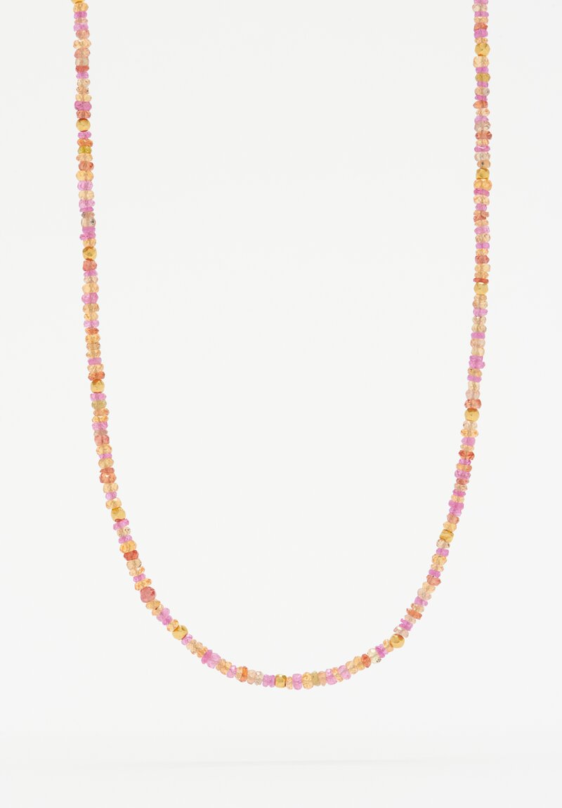Greig Porter 18k, Pink Sapphire Short Necklace