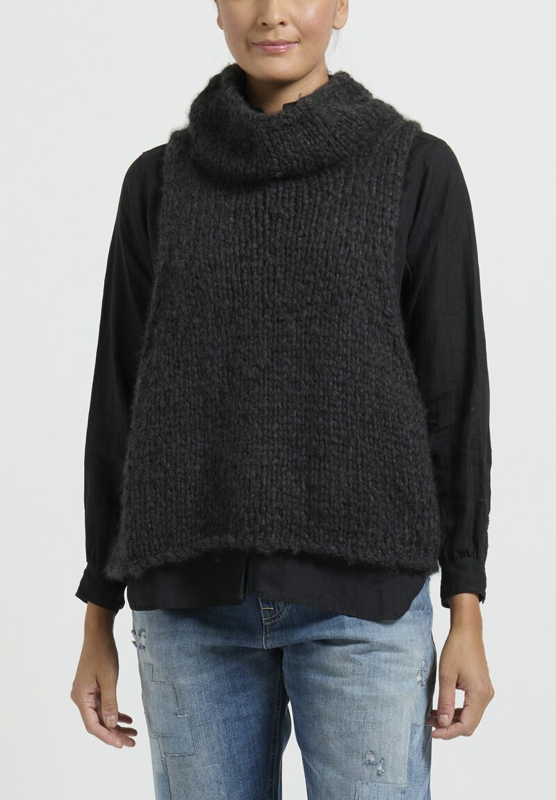 Album di Famiglia Cashmere High Neck Vest	