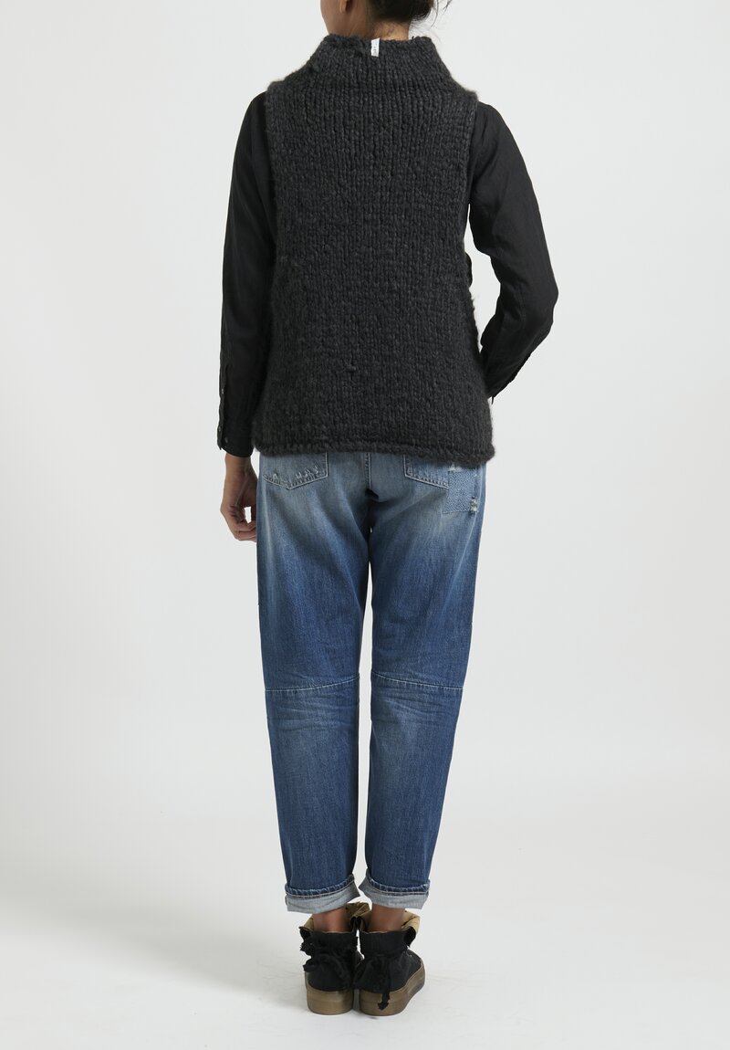 Album di Famiglia Cashmere High Neck Vest	