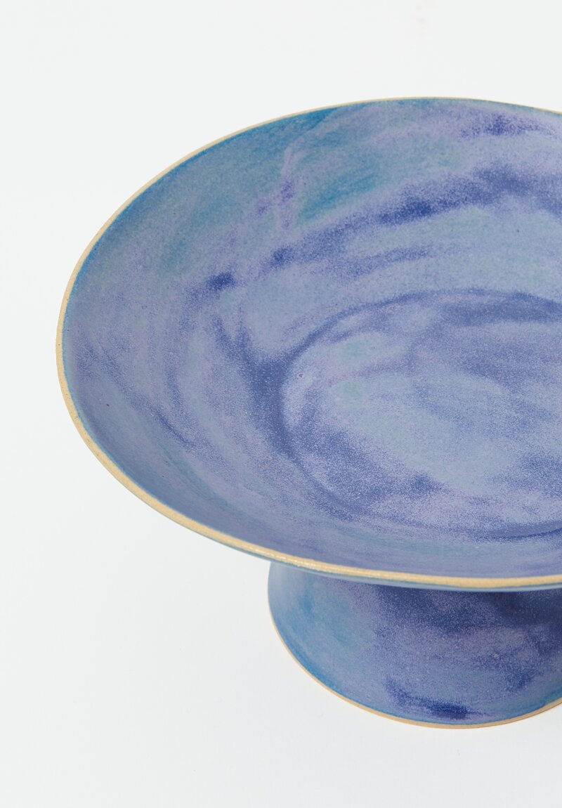 Laurie Goldstein Ceramic Tazza Blue	