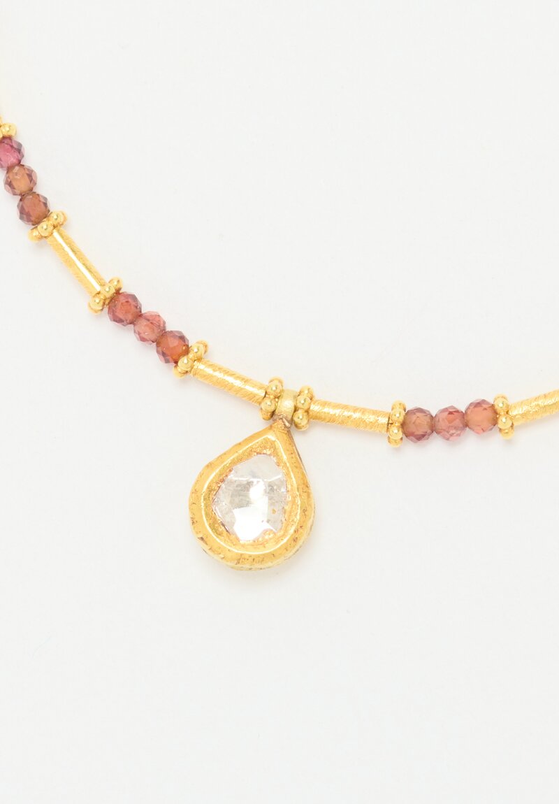 Greig Porter 18k, Sapphire & Diamond Pendant Necklace	