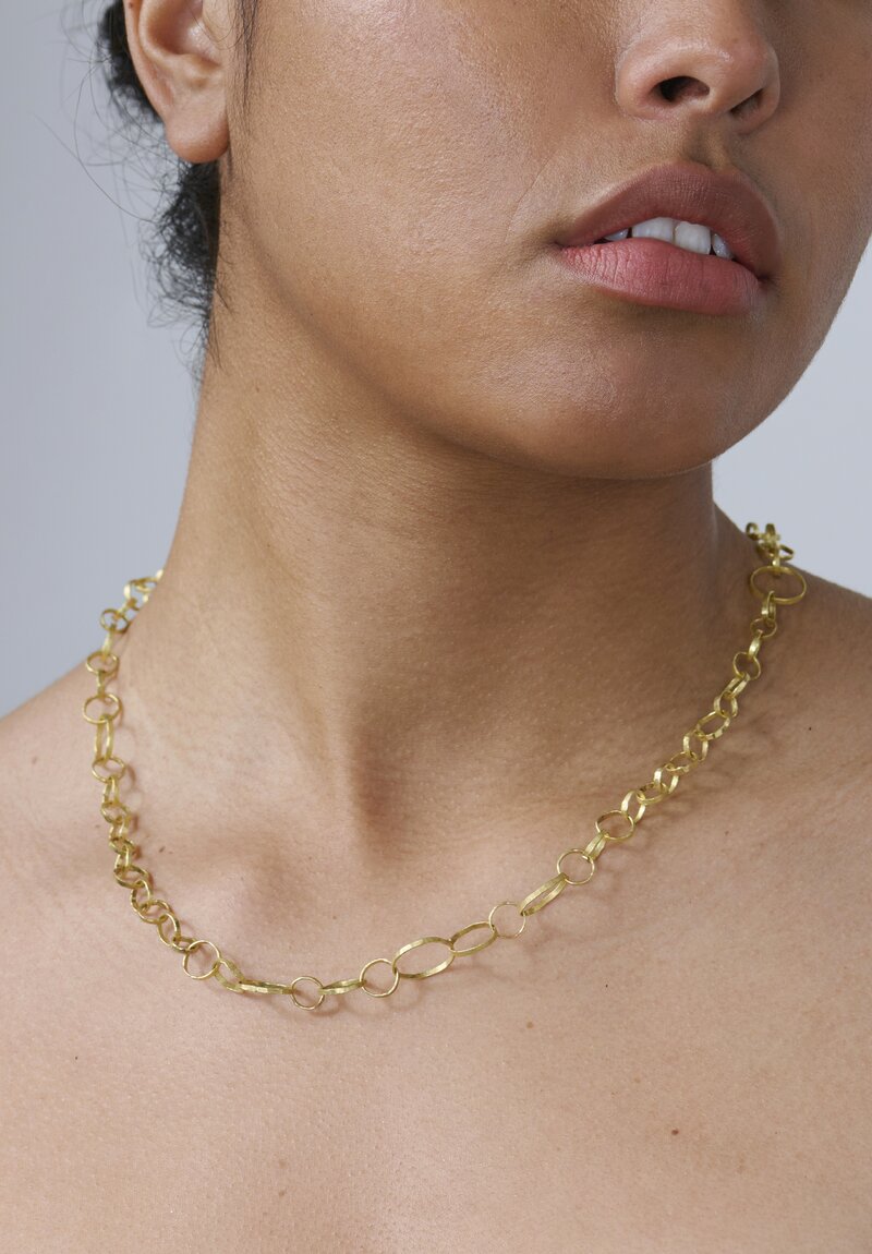 Disa Allsopp 18K Gold Chain Necklace 17 Inch	