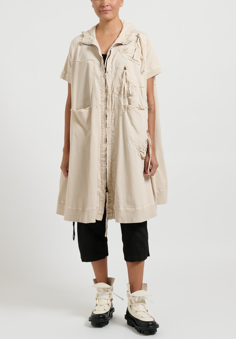 Rundholz DIP Cotton Short Sleeve Patch & Pocket Coat	