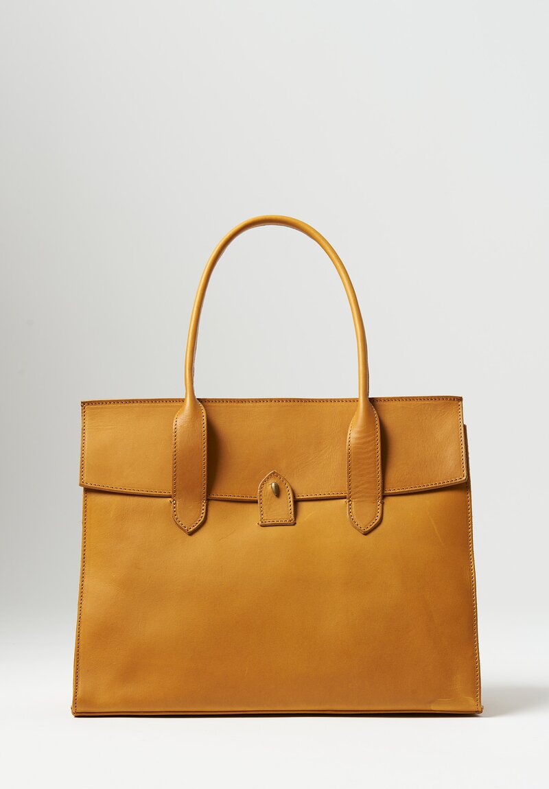 Coriu Leather Bitta S Handbag Duck Yellow	