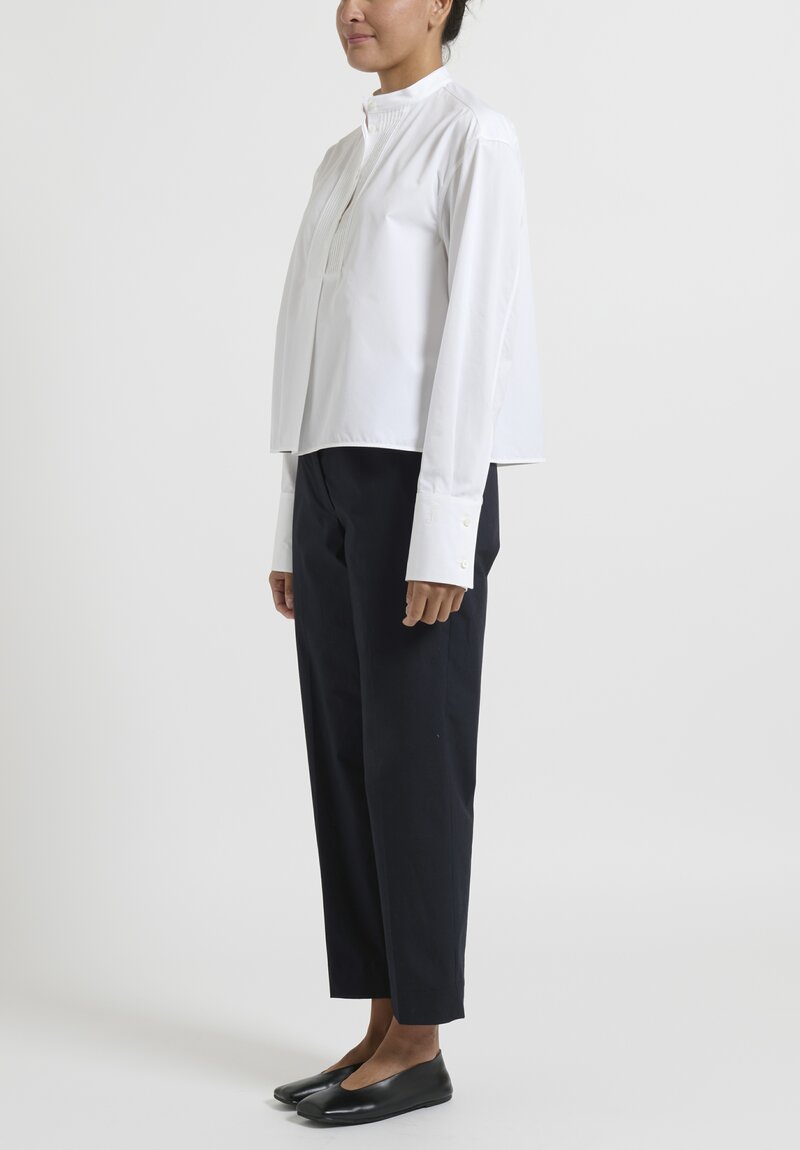 Jil Sander+ Thursday Cotton Poplin Shirt in White	