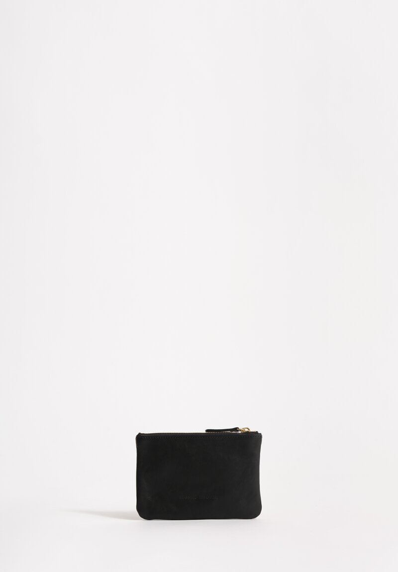 Massimo Palomba Leather Nana Selleria Pouch in Black