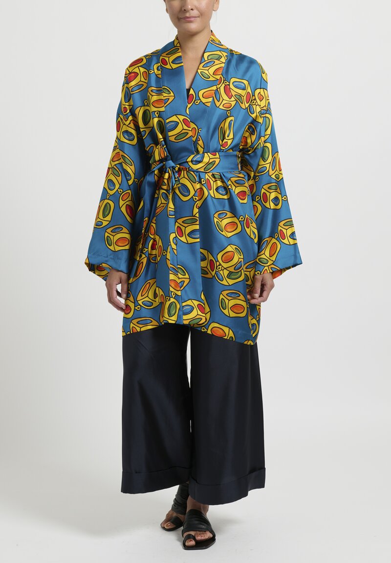 Rianna + Nina Silk Short Kimono	