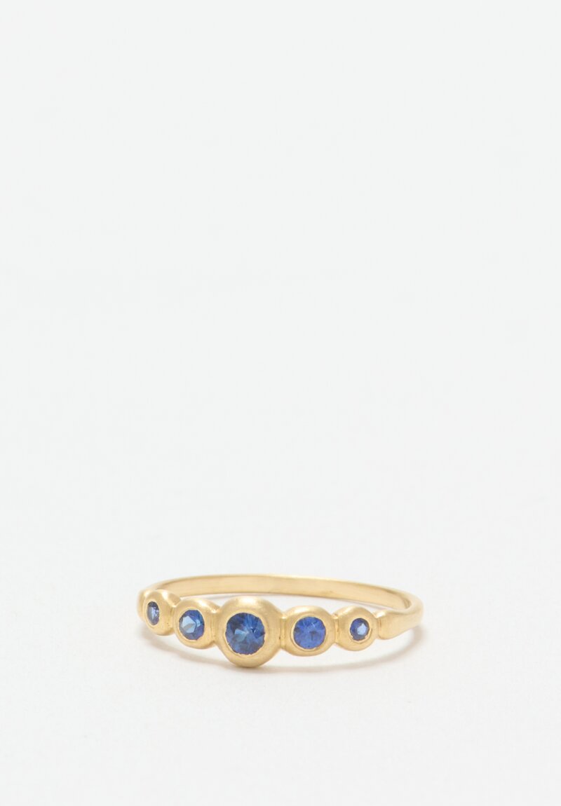 Marian Maurer 18K Blue Sapphire "Kima" Ring	