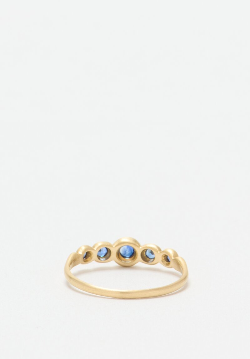 Marian Maurer 18K Blue Sapphire "Kima" Ring	