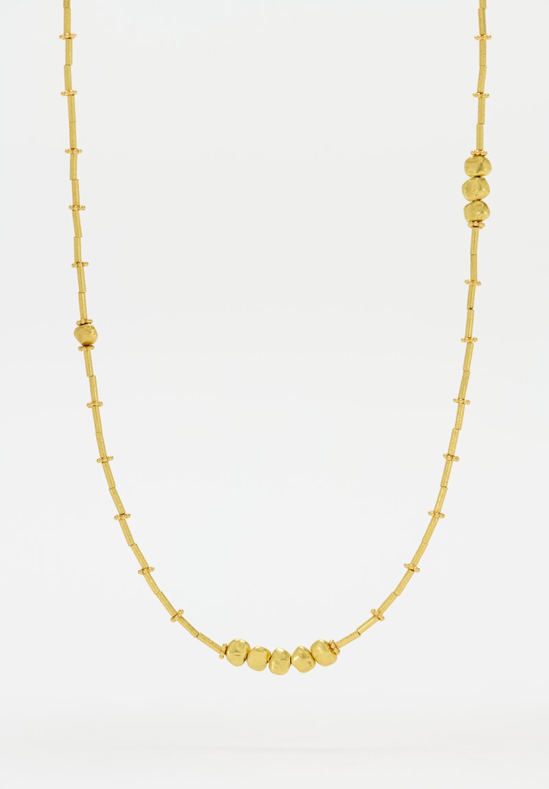 Greig Porter 18k Long Beaded Necklace