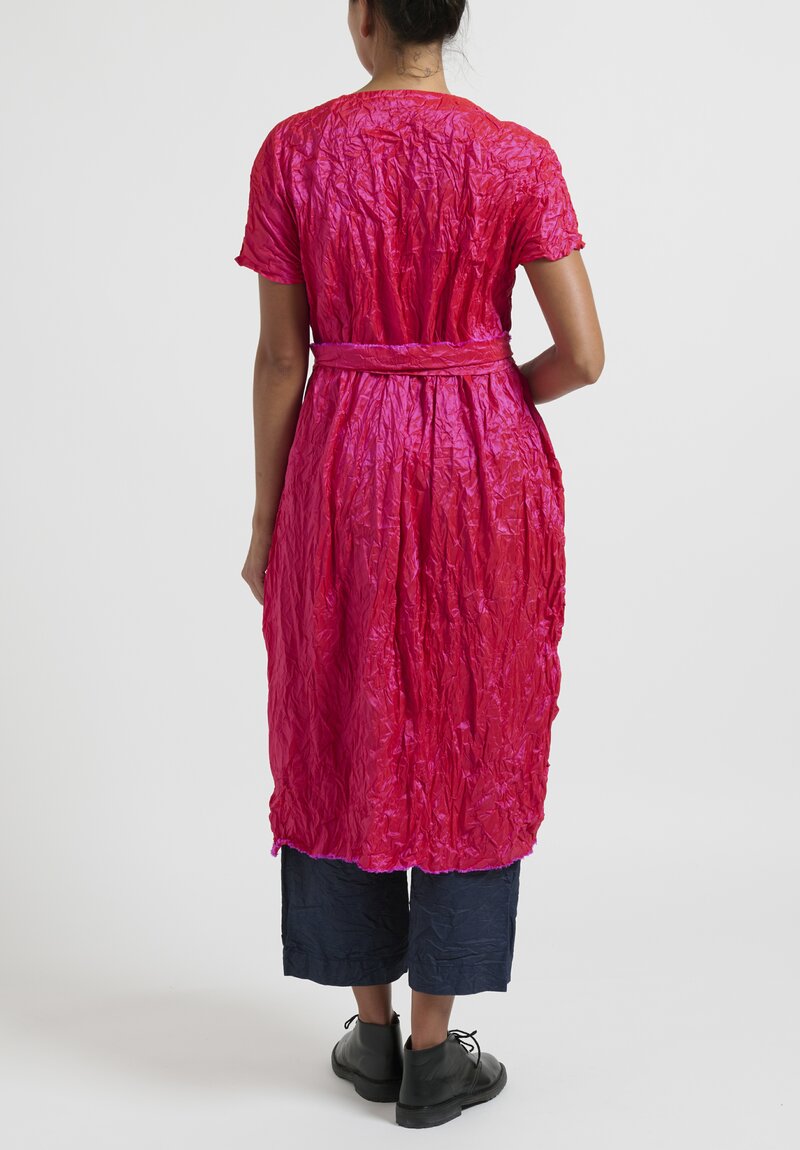 Daniela Gregis Washed Silk Dress in Pink