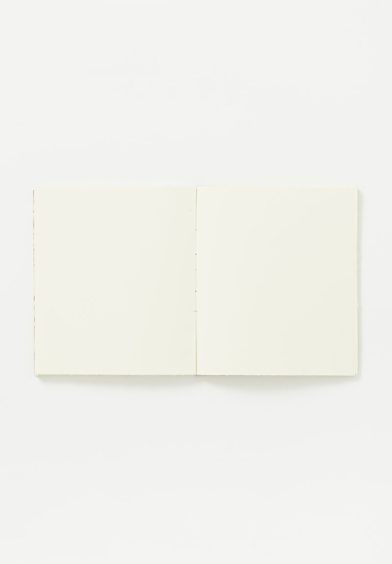 Elam Handprinted Japanese Chiyogami Paper Notebook Cerfeuil Orange/Violet	