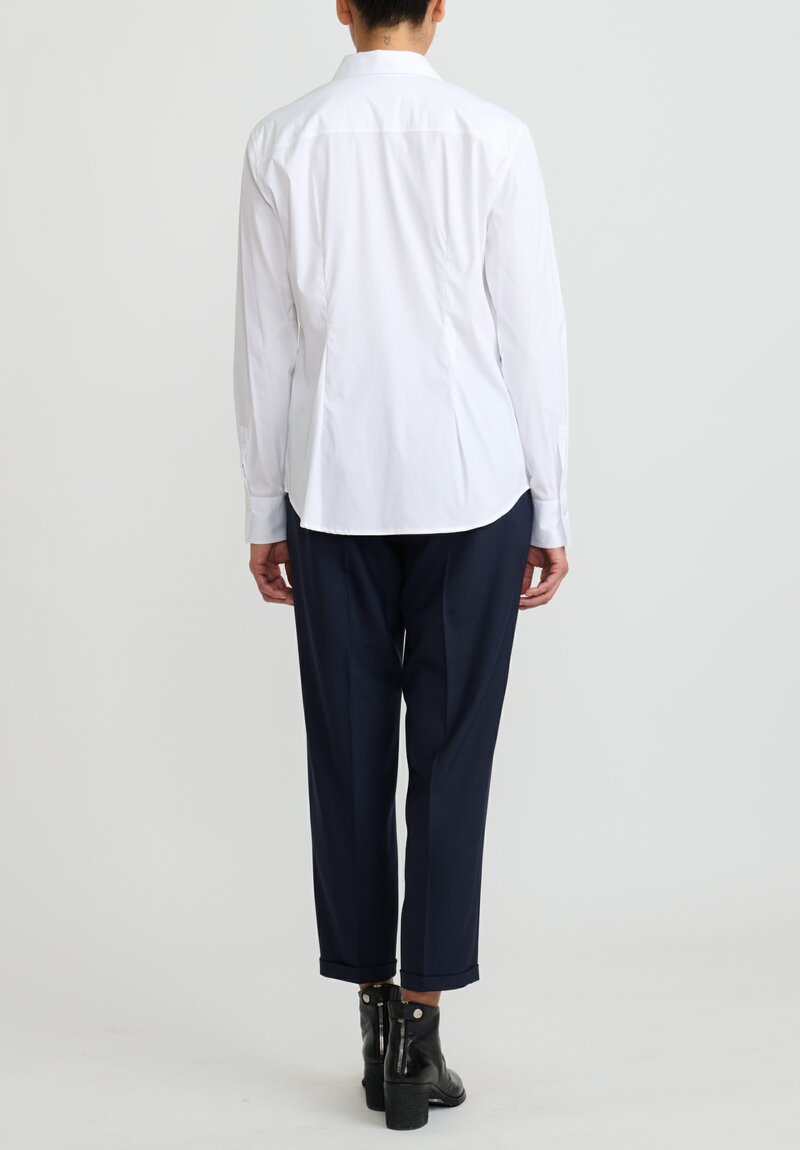 Antonelli Cotton ''Ciambella'' Shirt in White	