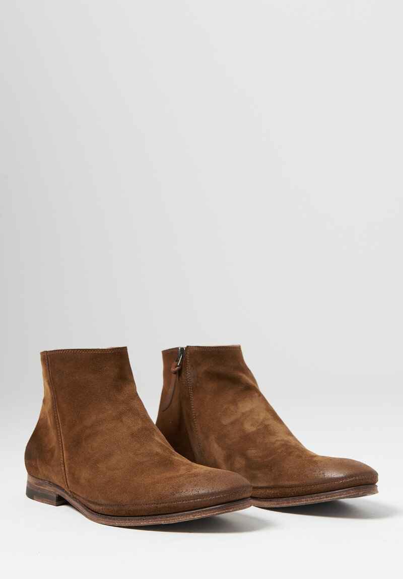 N.D.C. Sacchetto L Zip R Suede Boot	