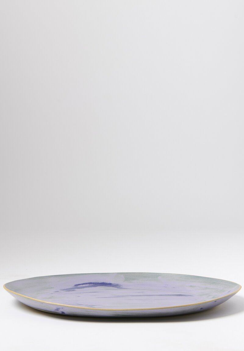 Laurie Goldstein Large Oval Platter in Blue	