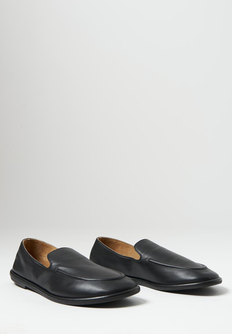 The Row Leather Canal Loafer in Black | Santa Fe Dry Goods . Workshop ...
