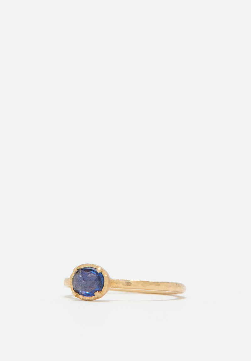 Yasuko Azuma 18K, Blue Sapphire Ring	