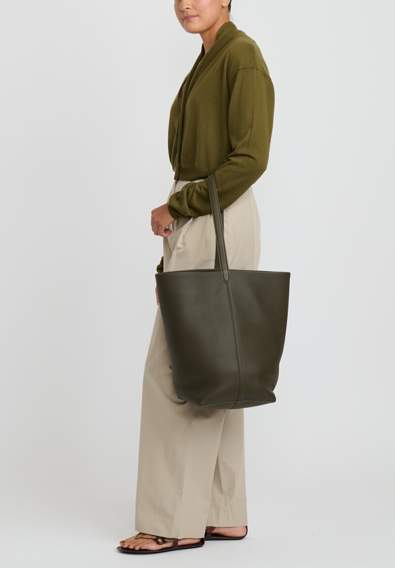 The Row Large North South Park Tote in Olive Green | Santa Fe Dry Goods .  Workshop . Wild Life