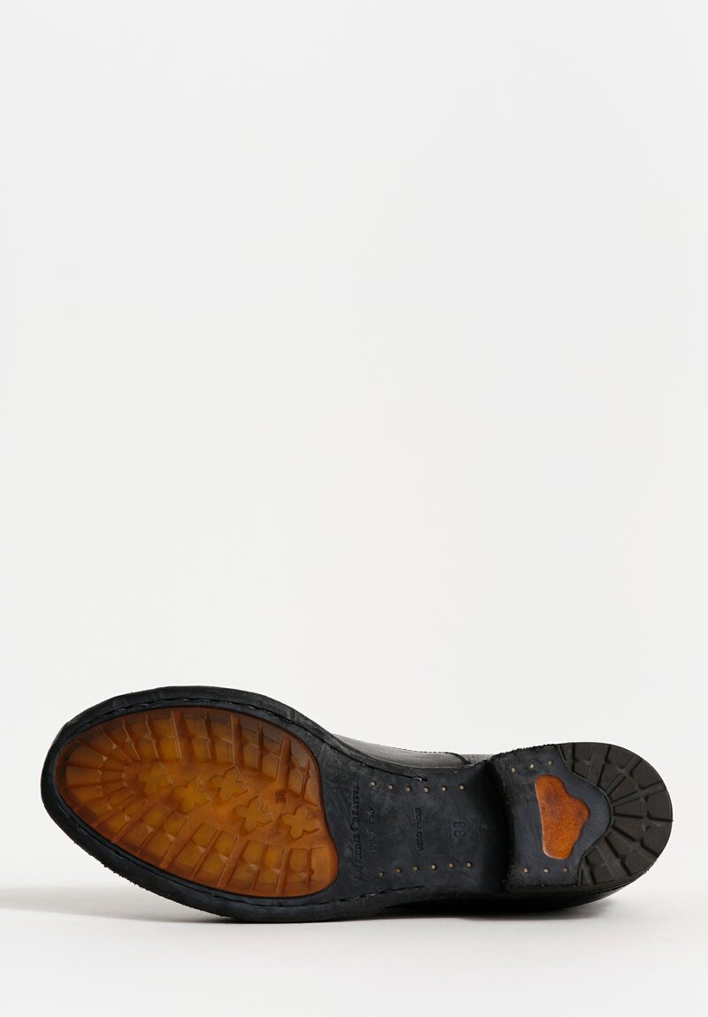 Officine Creative Lexikon Ignis Oxford Shoe in Nero Black