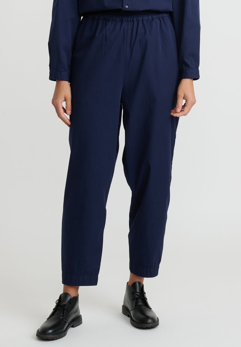 Toogood Cotton Acrobat Trouser in Blue