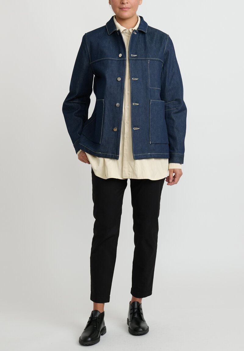 Toogood Denim ''Carpenter'' Jacket in Blue | Santa Fe Dry Goods ...