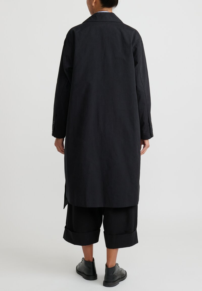 Toogood The Messenger Coat Night Black