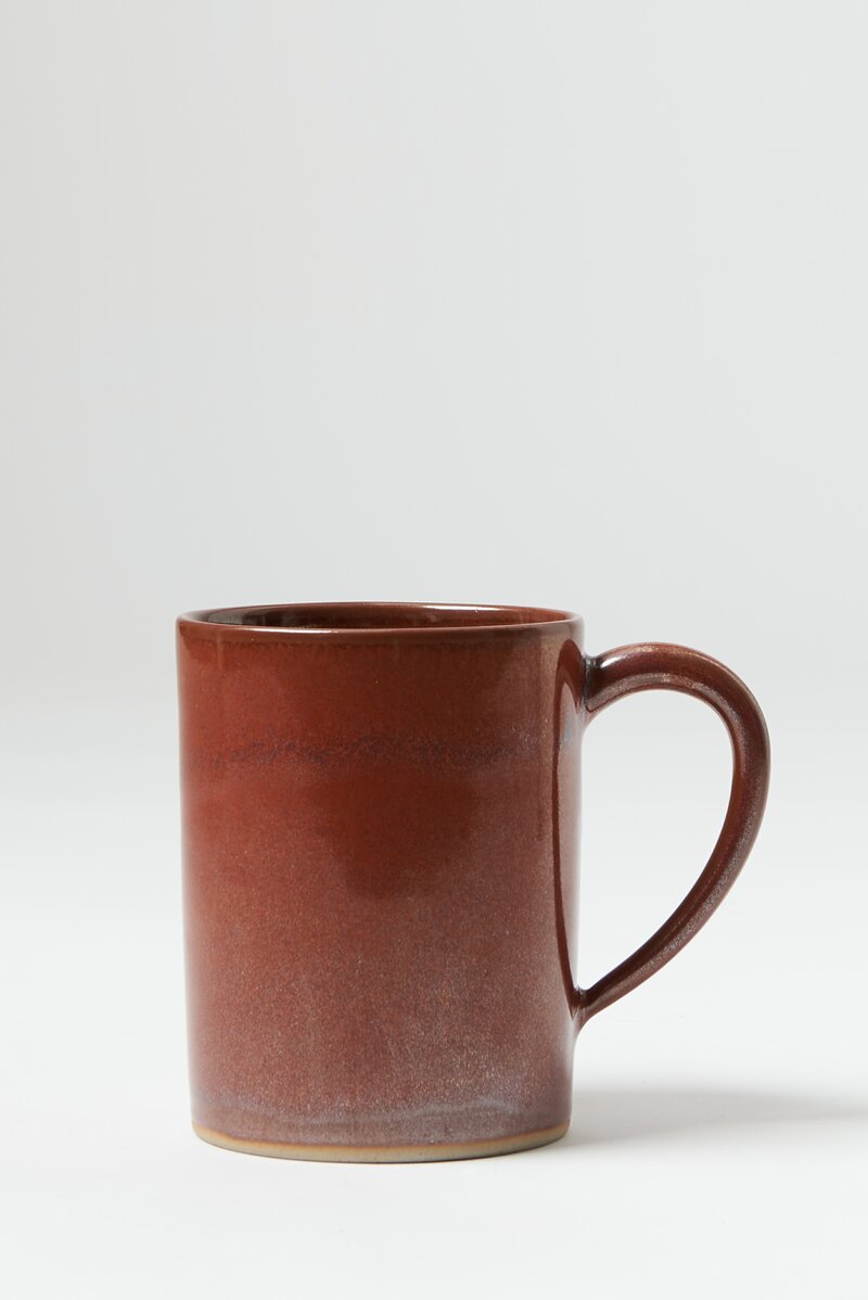 Christiane Perrochon Handmade Stoneware Mug Iron Red	